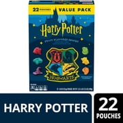 Harry Potter Fruit Flavored Snacks, Gluten Free Gummies, Assorted Pouches (22 Count)