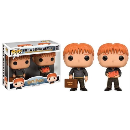 Harry Potter Funko POP! Movies Fred & George Weasley Vinyl Figure 2-Pack