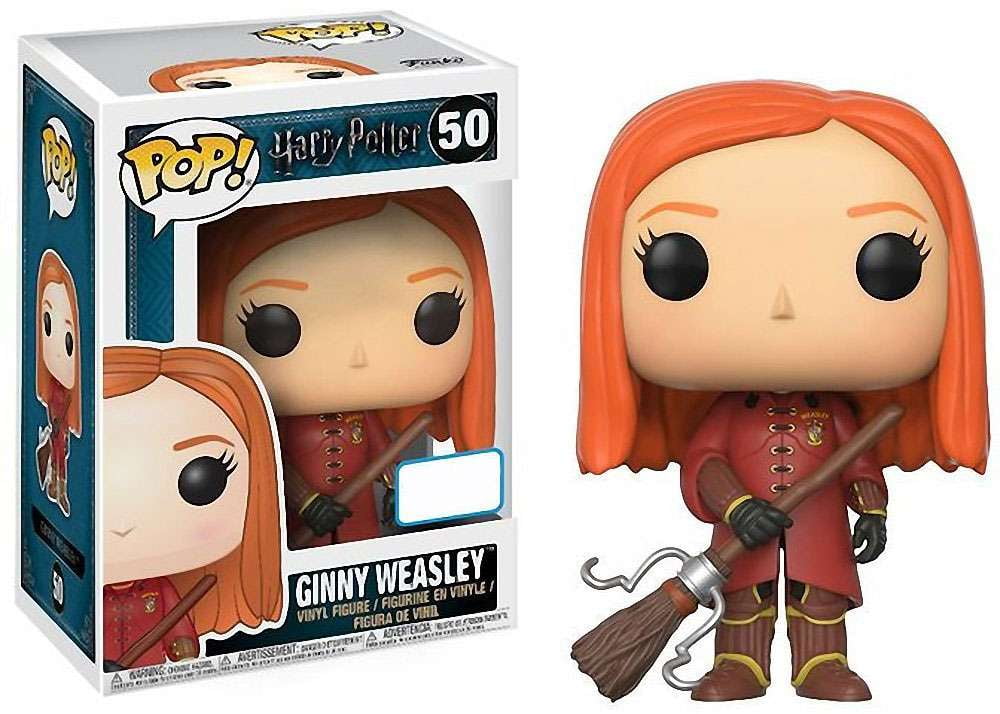 Harry Potter Funko POP! Movies Ginny Weasley Vinyl Figure (Quidditch )