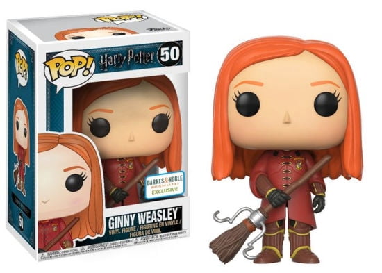 GINNY WEASLEY (QUIDDITCH ROBES) - HARRY POTTER FUNKO POP! VINYL FIGURE #50 BARNES AND NOBLE EXCLUSIVE