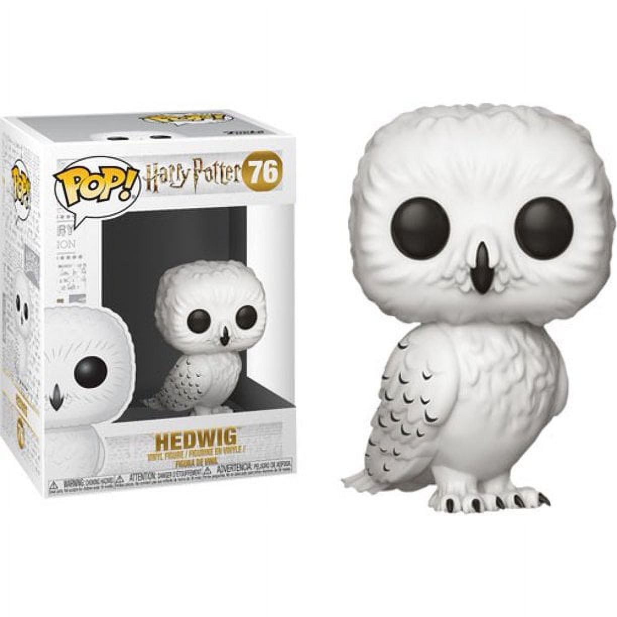 Porte-clé Hedwig / Harry Potter / Funko Pocket Pop / Flocked