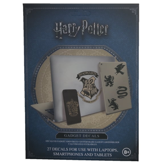 Harry Potter Gadget Decals - Reusable Vinyl Sticker Clings - 27 Stickers