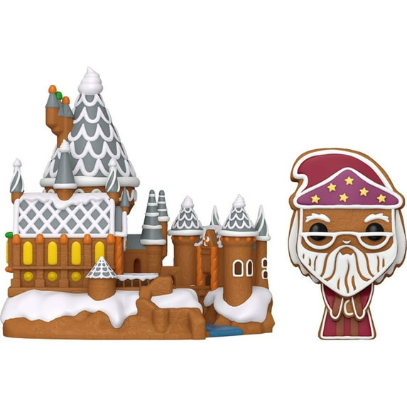 Harry Potter Gingerbread Dumbledore Hogwarts Pop! Town