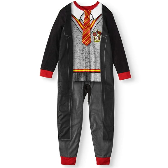 Harry Potter Girl's Pajama Blanket Sleeper Onesie (Little Girls & Big Girls)