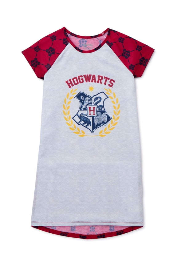 Girls 4-12 Hogwarts Pajama Nightgown