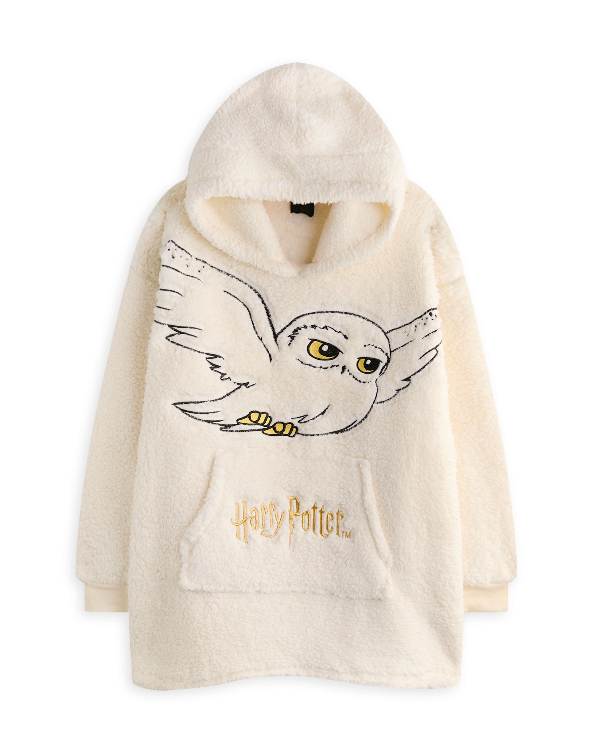 Harry Potter Girls Beige Blanket Hoodie