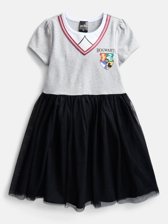 Girls and Big Girls Preppy Shirt Dress, Sizes 4-16
