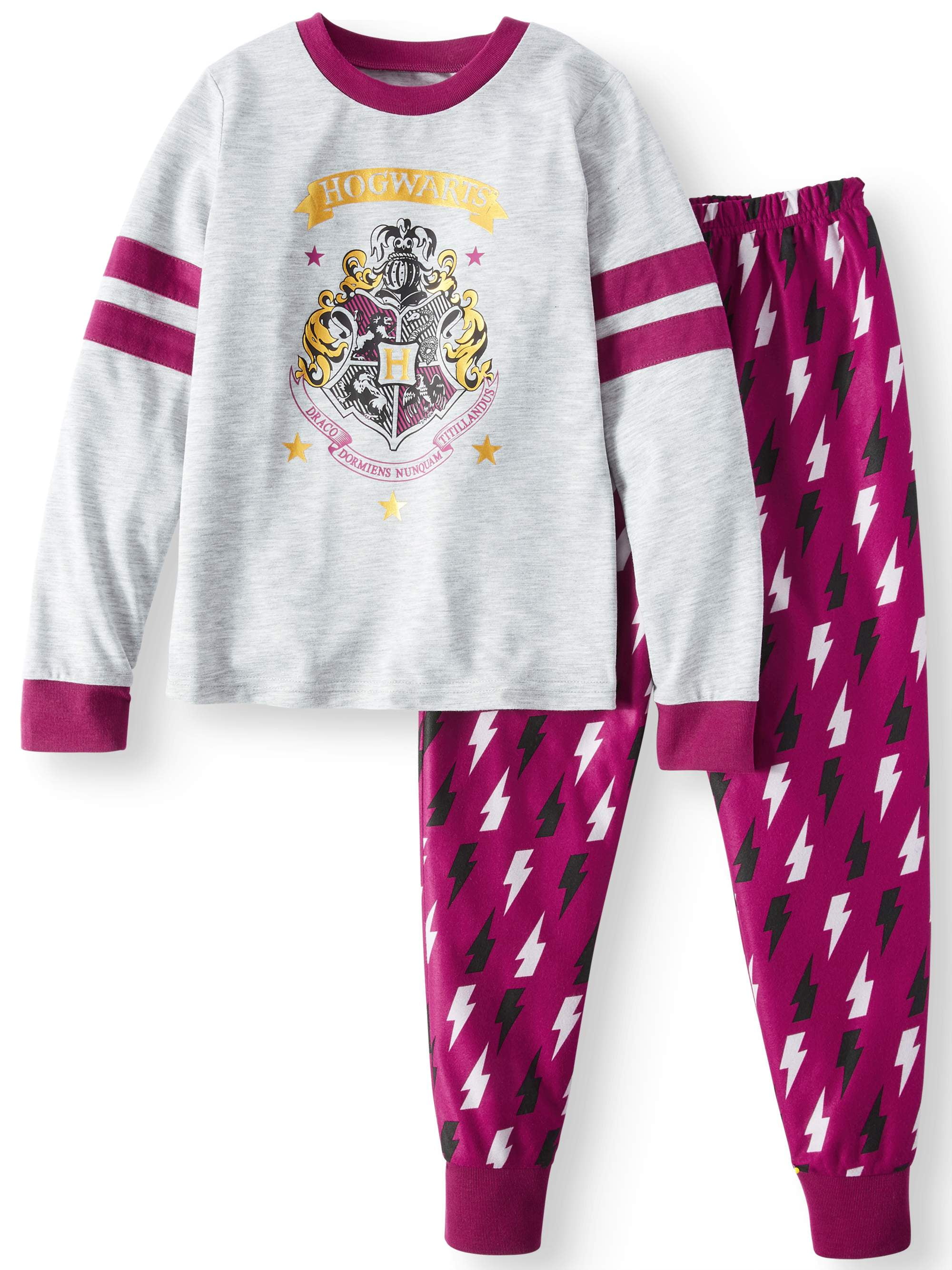 Harry Potter Girls Poly 2 Piece Pajama Sleep Set Walmart