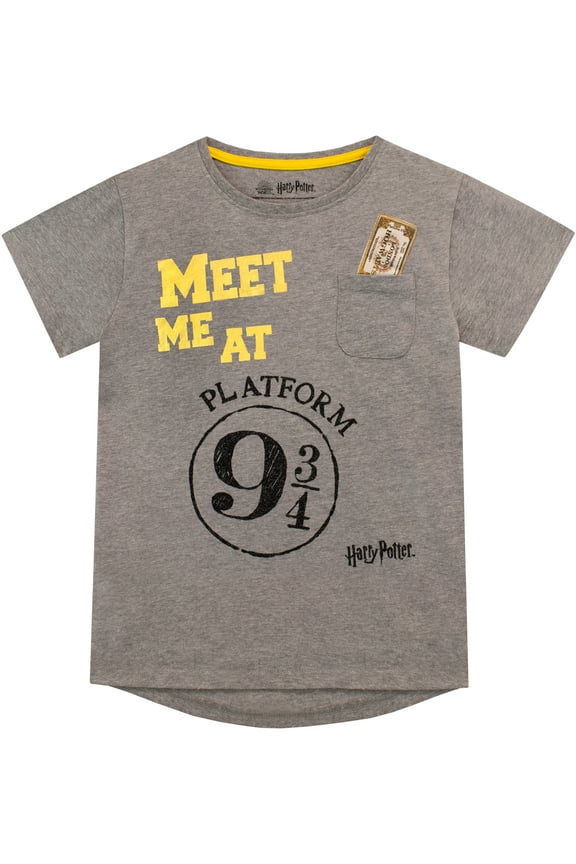 Girls Ticket Short Sleeve T-Shirt Sizes 6-14