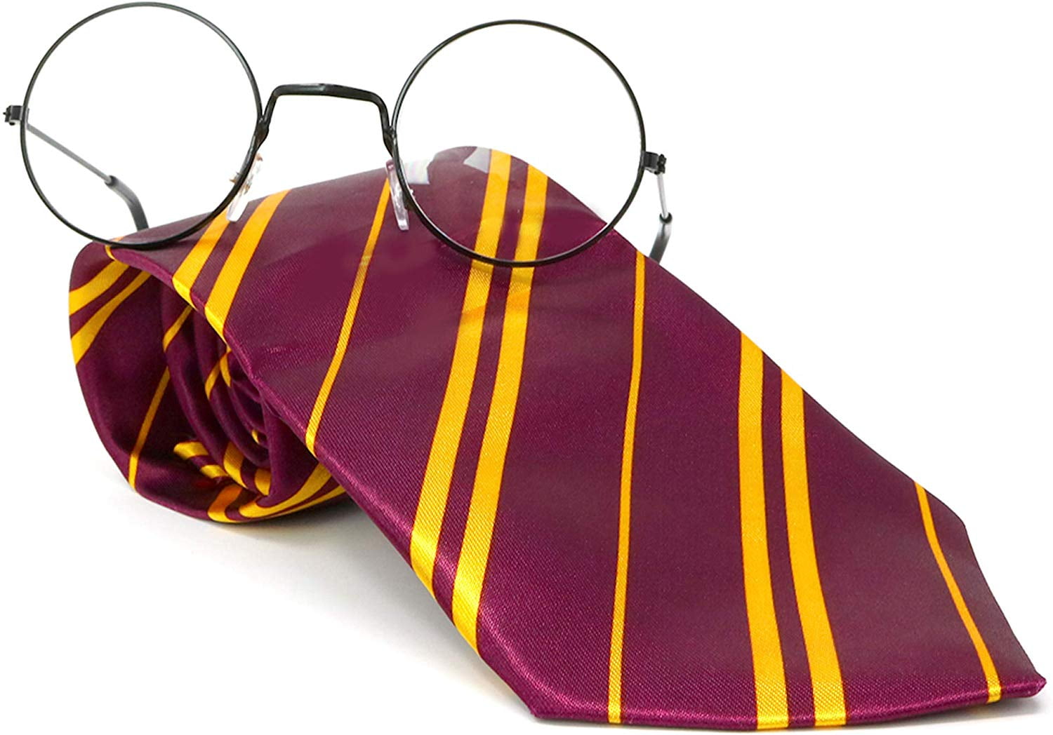 REINDEAR Harry Potter Glasses and Tie Costume Accessories for Halloween