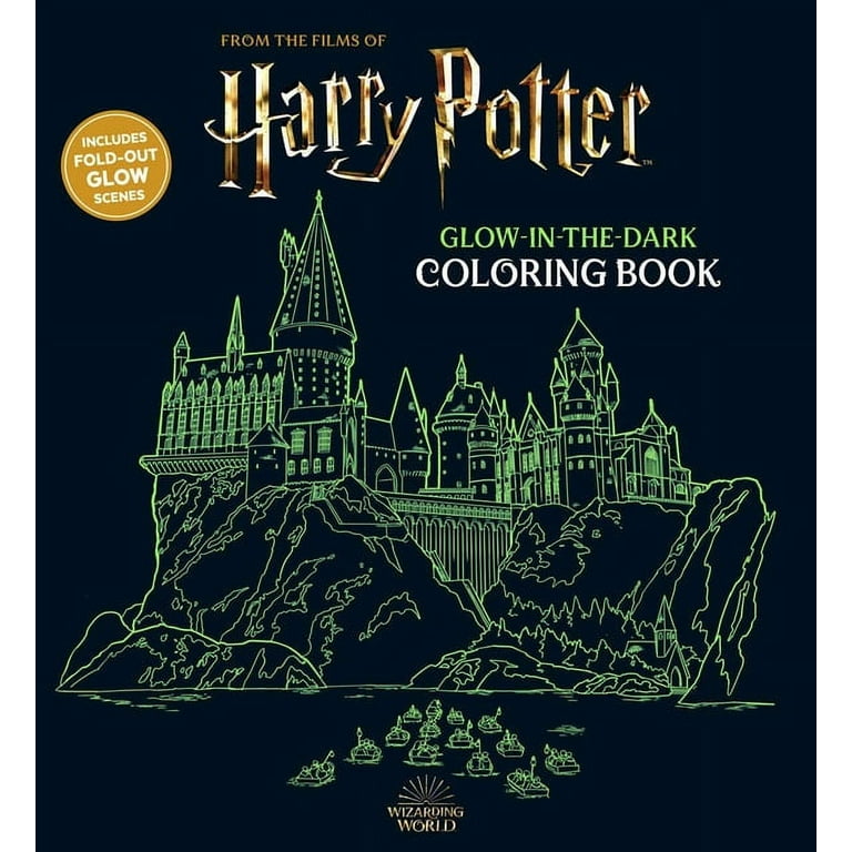 Harry Potter Colouring Book Flip Through 