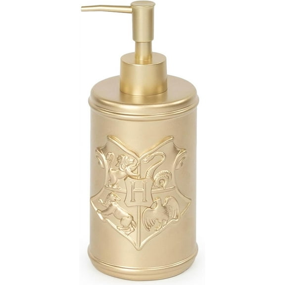 Harry Potter Gold Hogwarts Crest Lotion Pump