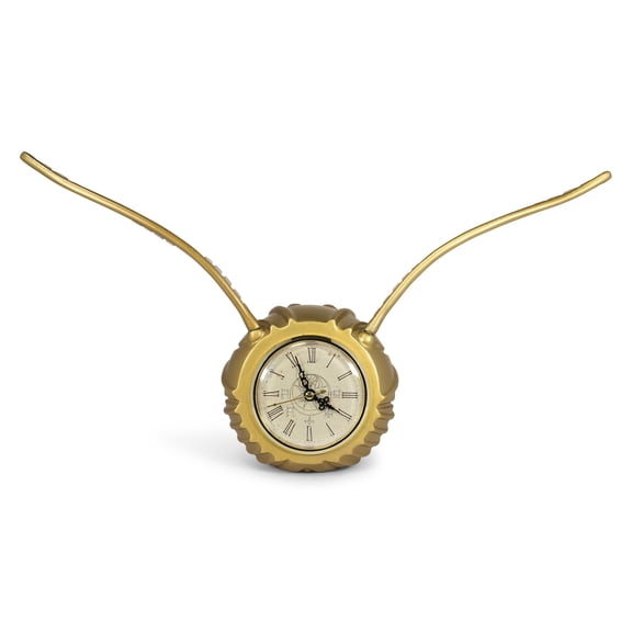 Harry Potter Golden Snitch Replica Resin Desk Clock | 9 x 18 Inches