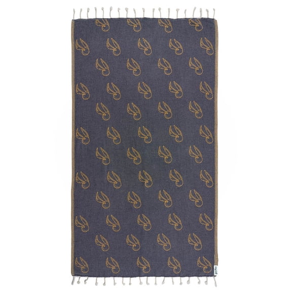 Sand Cloud x Harry Potter, Turkish Beach Towel - Sand Resistant - 100% Organic Turkish Cotton Yarn - Quick Dry Towel for Beach, Picnic Blanket or Throw - As Seen on Shark Tank - Golden Snitch