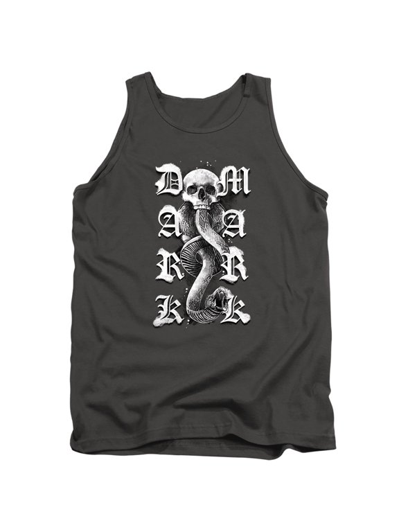 Gothic Dark Mark Unisex Adult Tank Top, Charcoal, Large