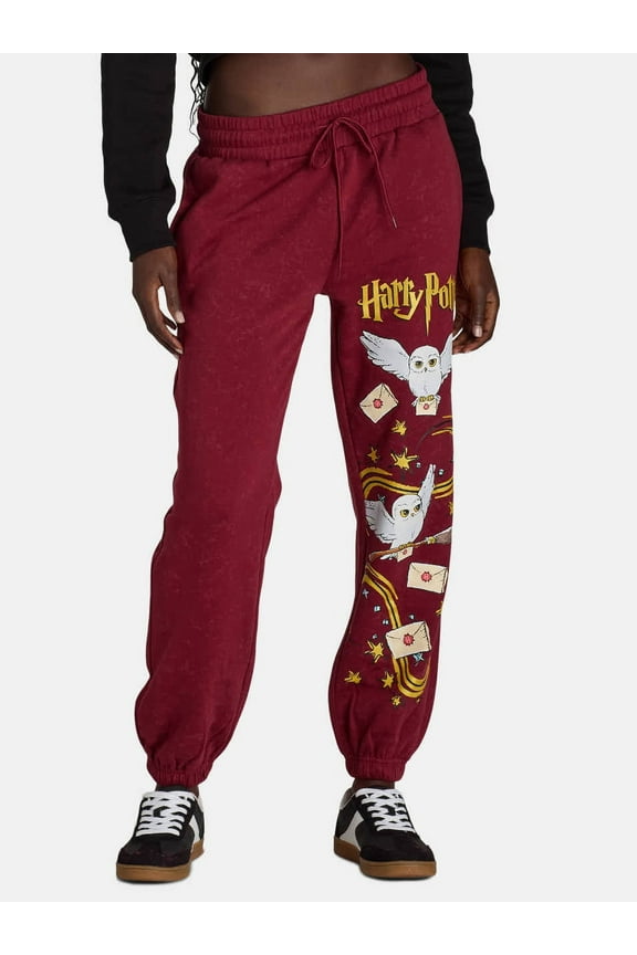 Harry Potter Graphic Lurex Joggers, Women's