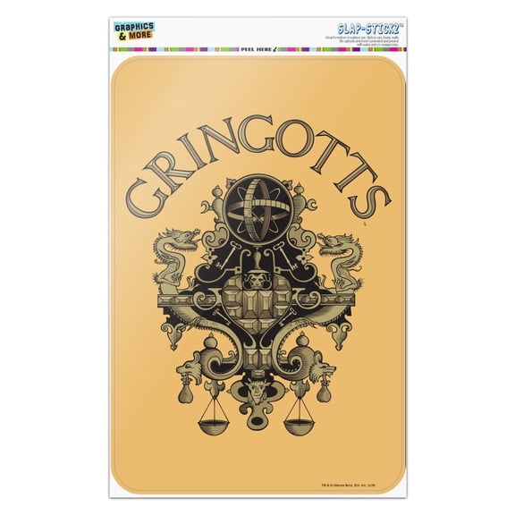 Harry Potter Gringotts Logo Home Business Office Sign