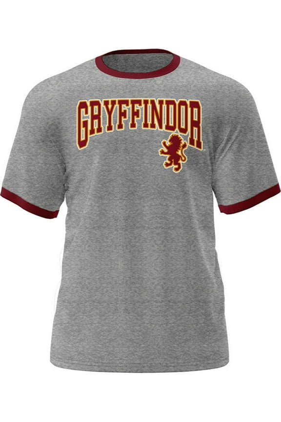 Gryffindor Adult Ringer Shirt, Sizes XS -2XL