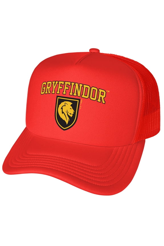 Gryffindor Arch Foam Snapback Trucker Hat - Unisex for Men and Women