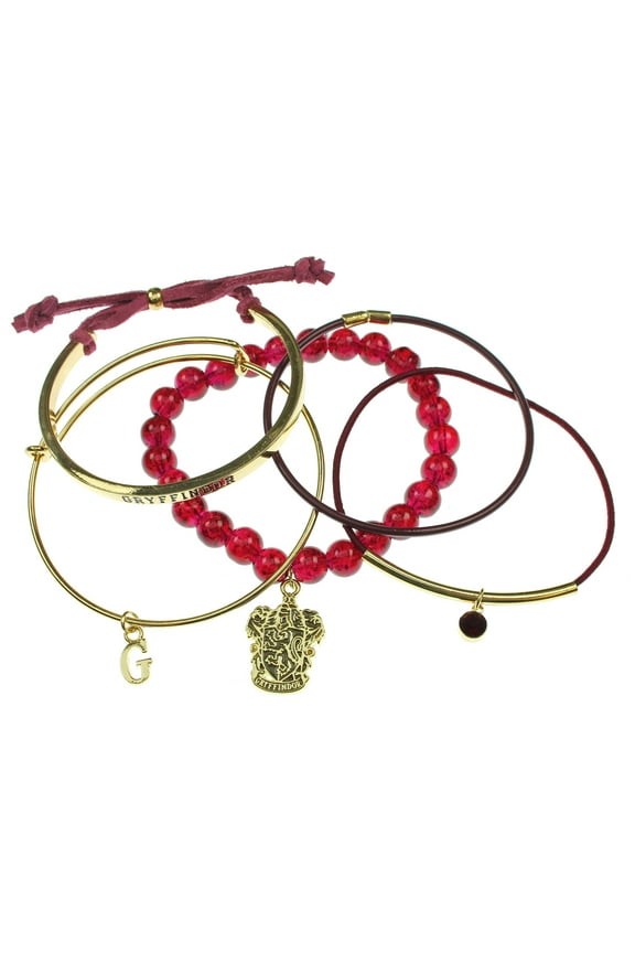 Harry Potter Gryffindor Arm Party Bracelet Set
