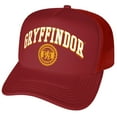 thumbnail image 1 of Harry Potter Gryffindor Athletics Foam Snapback Trucker Hat - Unisex for Men and Women, 1 of 5