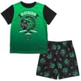 thumbnail image 1 of Harry Potter Gryffindor Big Boys Pajama Shirt and Shorts Black 18-20, 1 of 5