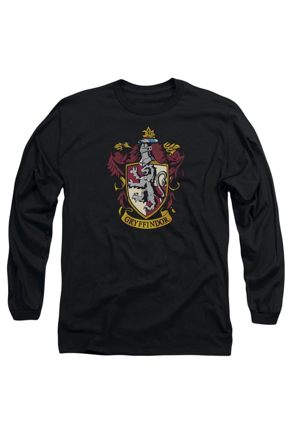 Harry Potter - Gryffindor Crest - Long Sleeve Shirt - Medium
