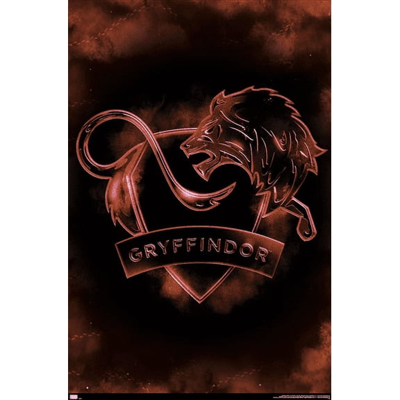 Harry Potter - Gryffindor Crest Magic Wall Poster, 14.725" x 22.375"