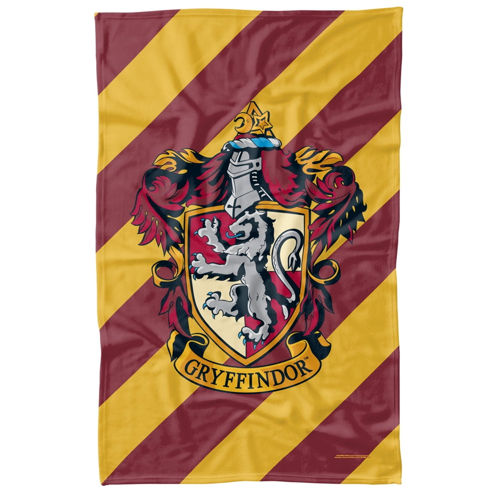 Harry Potter Gryffindor Crest Officially Licensed Fleece Blanket 36' x 58'