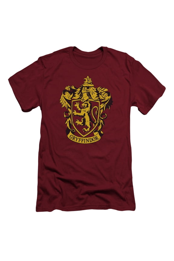 Harry Potter - Gryffindor Crest - Slim Fit Short Sleeve Shirt - Small
