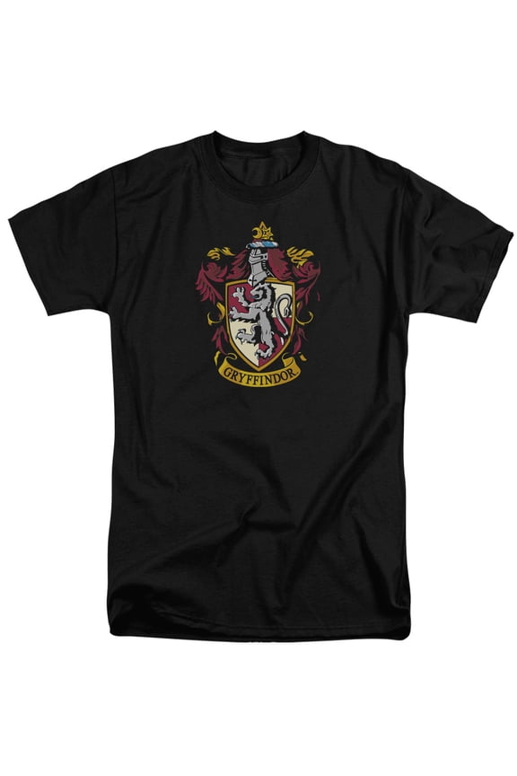 Harry Potter - Gryffindor Crest - Tall Fit Short Sleeve Shirt - XX-Large