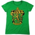 thumbnail image 1 of Harry Potter Gryffindor Crest Women's T Shirt, Kelly Green, Medium, 1 of 6