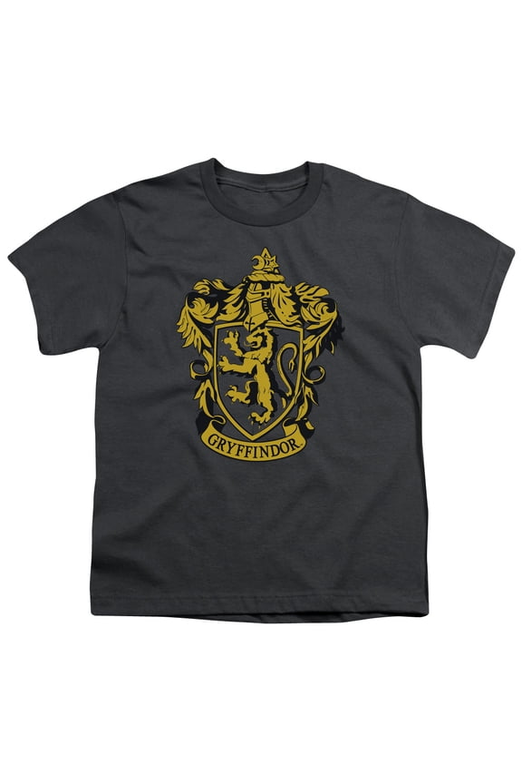 Harry Potter - Gryffindor Crest - Youth Short Sleeve Shirt - X-Large