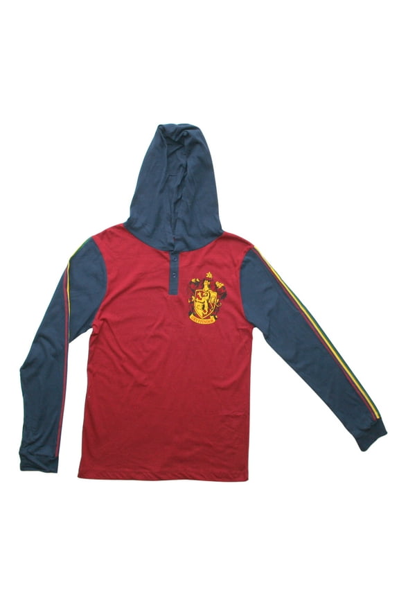 Gryffindor Junior Women's Long Sleeve Hooded T-Shirt (Small)