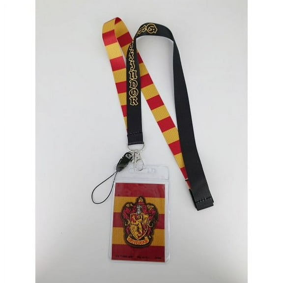 Harry Potter Gryffindor Lanyard with Card Holder