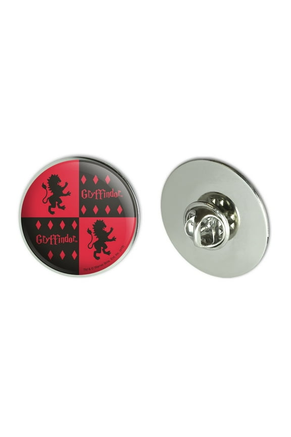 Harry Potter Gryffindor Pattern Metal 1.1" Tie Tack Hat Lapel Pin Pinback