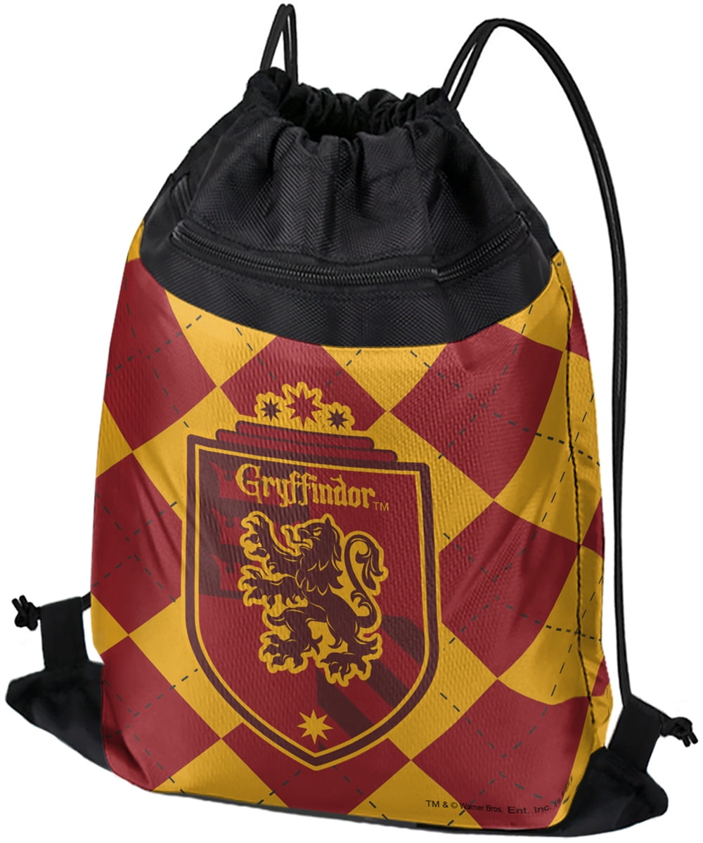 Harry Potter Hogwarts Alumni Crest Drawstring Backpack  display picture 3
