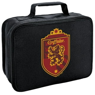 Harry Potter Hogwarts Crest Burgundy Lunch Bag
