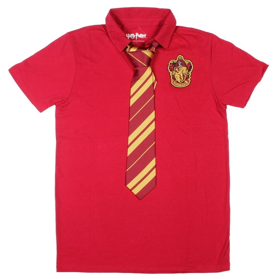 Harry Potter Gryffindor Polo With Tie (Medium)