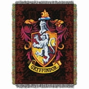 Harry Potter Gryffindor Woven Tapestry Throw Blanket
