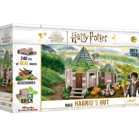 Trefl Brick Trick - Harry Potter - Hagrids Hut Building Kits