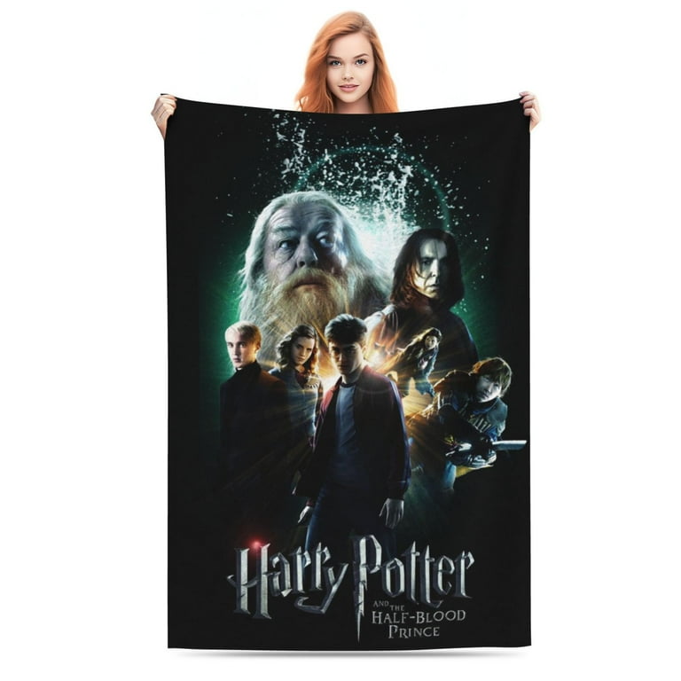 Harry Potter Half Blood Prince Soft Blanket Fuzzy Fleece Anti pilling Flannel Throw Blanket Decor Sofa Bed Blanket 40x60in