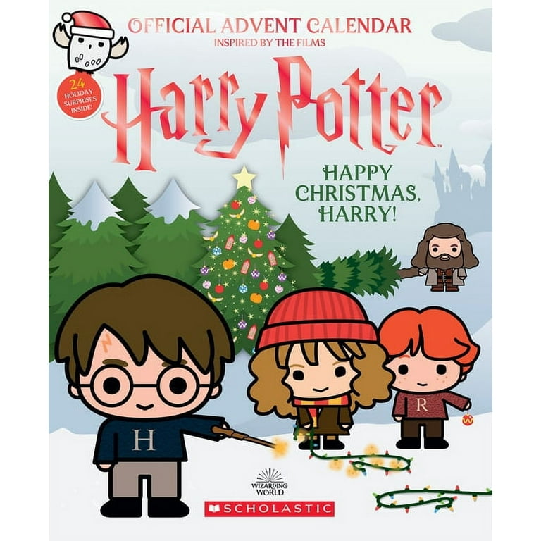 アドベントカレンダー クリスマス ハリーポッター 英語洋書 スカラスティック新品 Harry Potter: Holiday Magic Advent Calendar - Official
