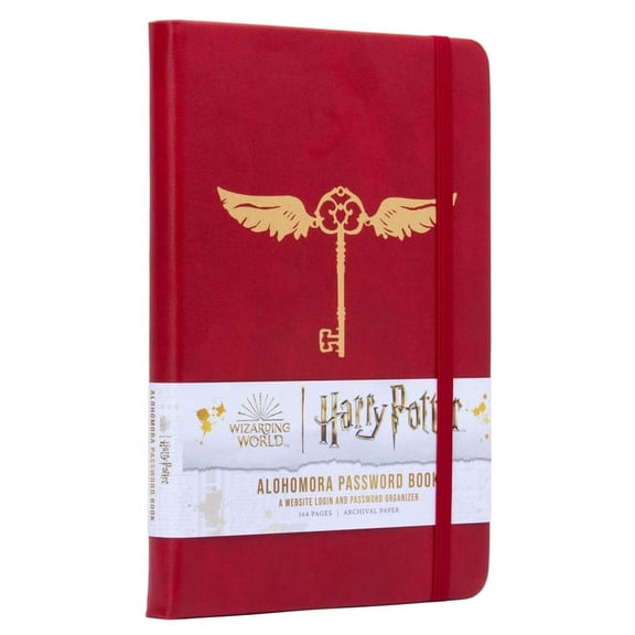 Harry Potter: Harry Potter: Alohomora Password Book : A Website and Password Organizer (Hardcover)