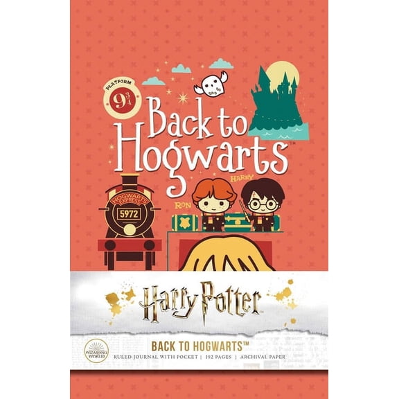 Harry Potter Harry Potter: Back to Hogwarts Hardcover Ruled Journal, (Hardcover)