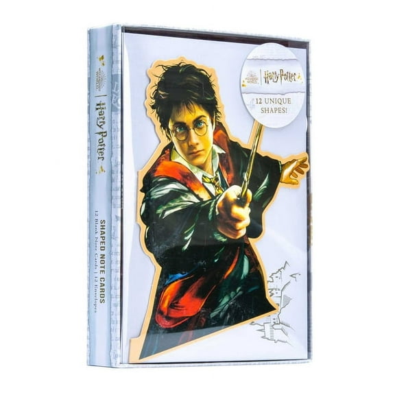 Harry Potter Harry Potter Boxed Die-Cut Note Cards, (Paperback)