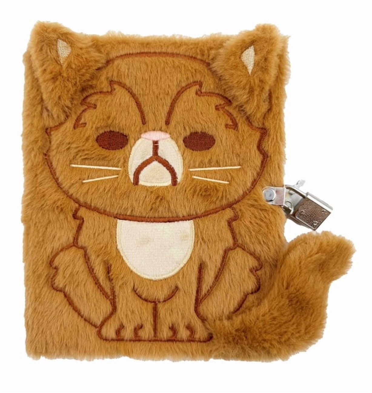 Harry Potter Harry Potter: Crookshanks Plush Lock & Key Diary, (Hardcover)