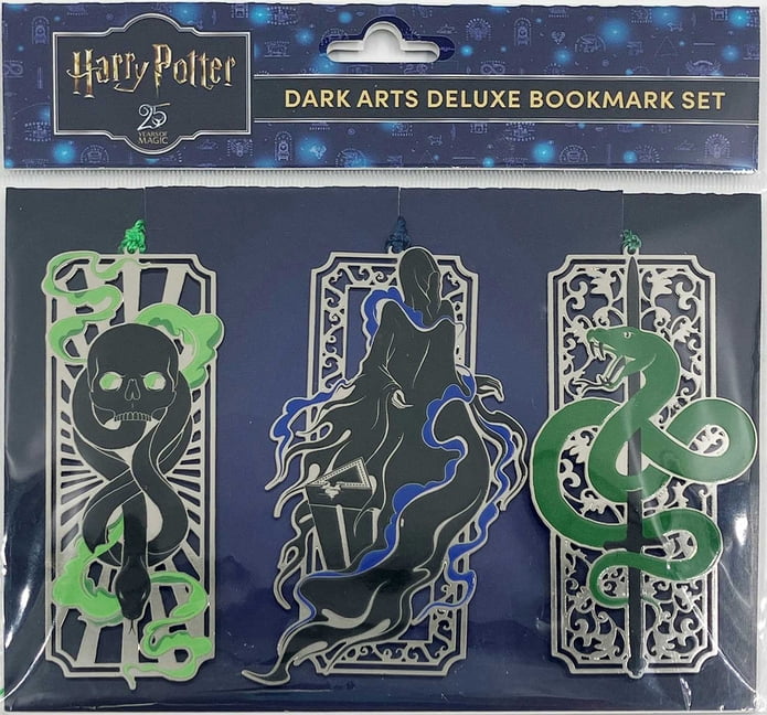 Harry Potter Harry Potter: Dark Arts Deluxe Bookmark Set (Set of 3), (Hardcover)