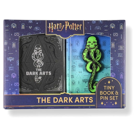 Harry Potter Harry Potter: Dark Arts Tiny Book and Pin Set, (Paperback)