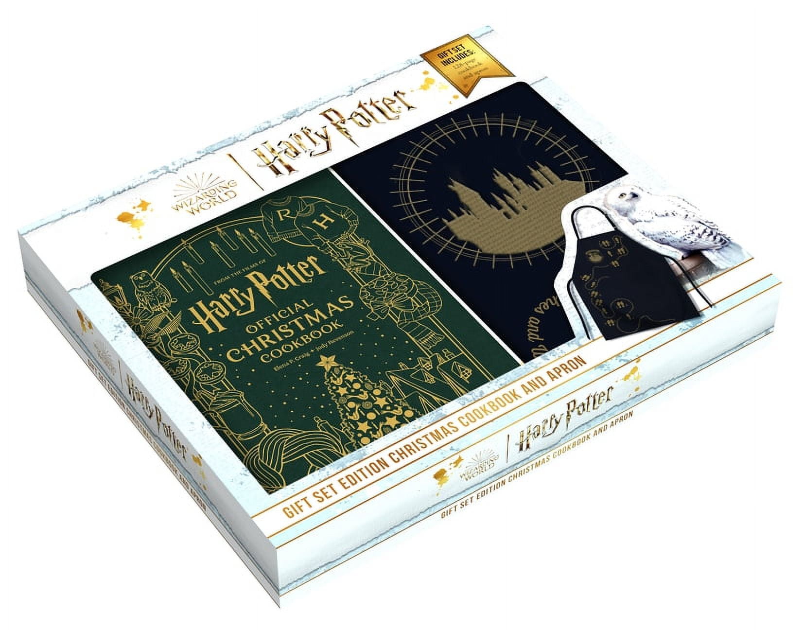 Harry Potter Harry Potter: Gift Set Edition Christmas Cookbook and Apron: Plus Exclusive Apron, (Paperback)